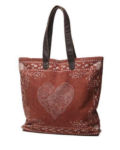 ale by Alessandra Follow Your Heart Tote Bag
